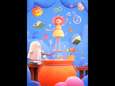 The Magician -The Tarot 3d animation art artwork design graphic design illustration illustrator maya motion motion graphics