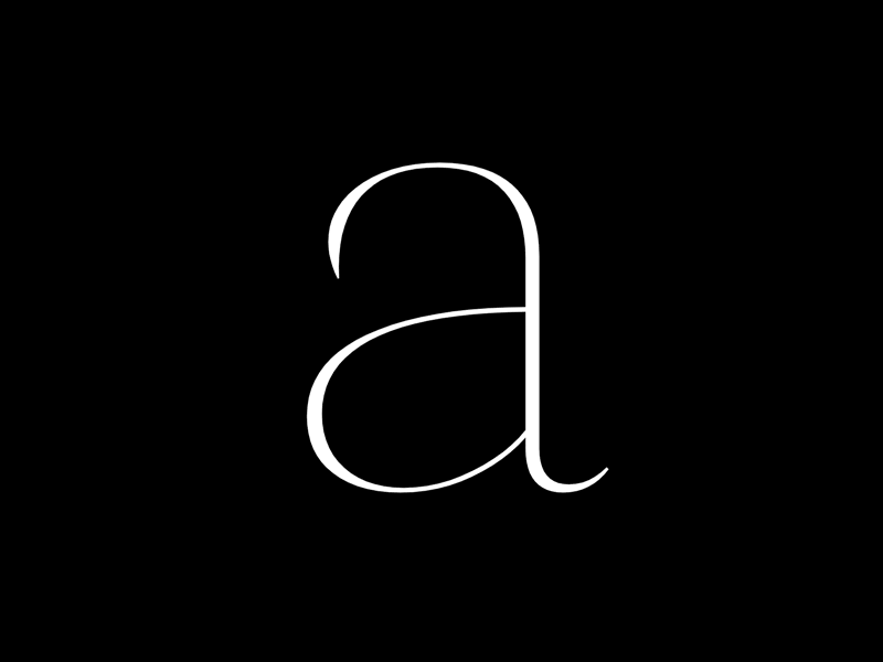 'a' interpolation bodoni didot elegant fashion theatre type typeface typography variable font variable fonts