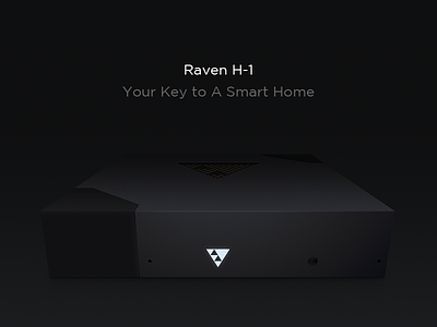 Smart Home Control Center - Raven H-1 black box center controller device raventech smarthome