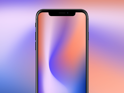 Wallpaper color gradient iphone iphonex lockscreen wallpaper