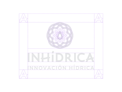 Inhidrica Structure branding visual identity