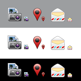 Icon Style Test 16px 48px icon icons