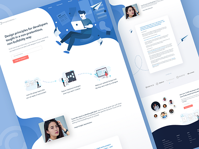 Design Academy Landing Page