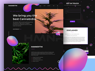 Cannabidiol Landing Page