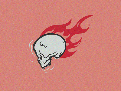 Skullfire design digitalart graphic illustrator