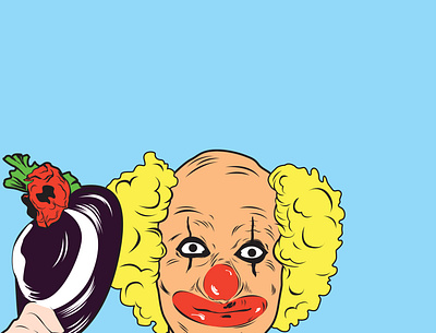 Clown artwork design designer digitalart graphic illustration illustrator vector