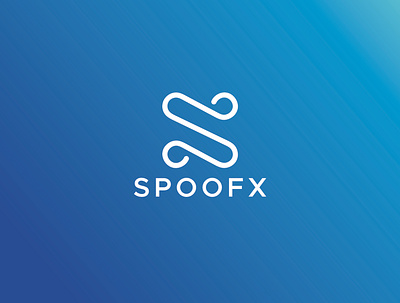 SPOOFX LOGO branding design flat graphic design icon illustrator logo logo design minimal ui ux vector