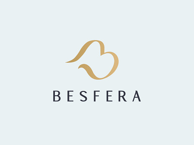 BESFERA COMPAY LOGO branding design flat graphic design icon illustrator lettering lettermark letters logo logo design minimal ui ui design ux vector