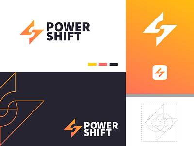 Letter S + Power Design art brand branding design designer graphic design graphic designer illustration logo logo design logo designer logos
