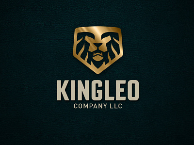 KINGLEO classy crown heraldic king kingdom leo lion logo luxury majestic royal strong