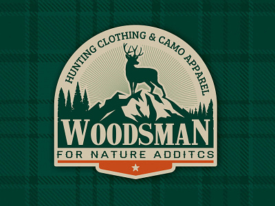 Woodsman advanture apparel clothing deer forest hunt hunting mountain nature outdoor woods