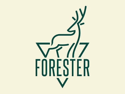 Forester deer forest forester jungle outdoor woods