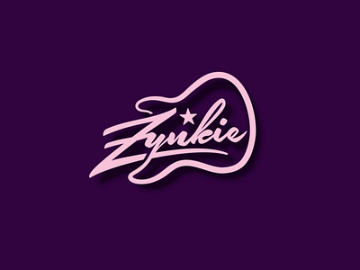 Zynkie Blues Band logo design work
