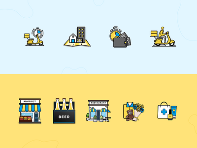 Wisy Delivery Icon Set