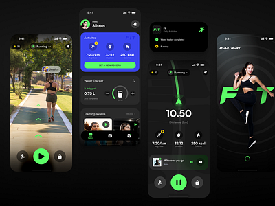 FIT - Activity tracker mobile app