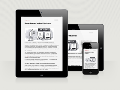 Readability + iOS ios ipad iphone mobile readability teehanlax