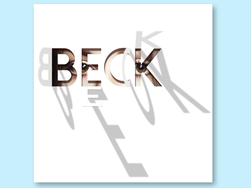 Beck album cover comp album cover art direction design for music graphic design