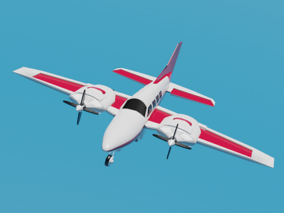 Private Plane 3D Model