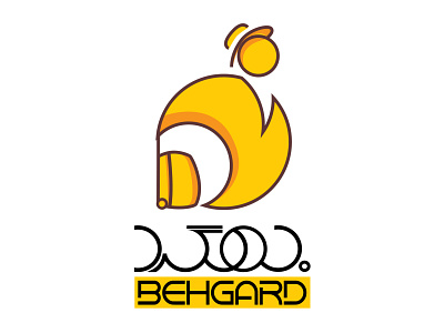 My love (Behgard logo design) branding cute design illustration inspirational logo minimal typography vector