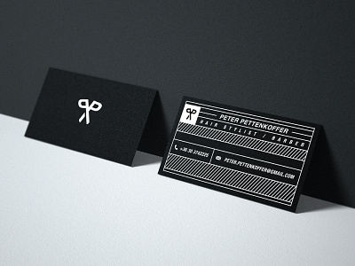 PP / Peter Pettenkoffer - Barber - business card design