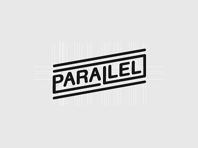 PARALLEL logo design brand branding design icon identity logo