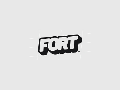 FORT logo design brand branding design identity logo