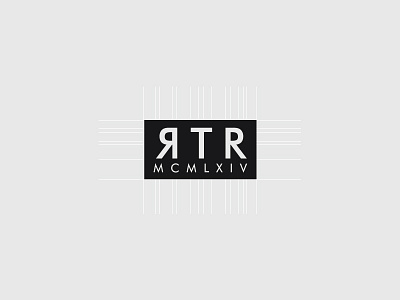 Rtr Logo Design design logo logotype type typo typography