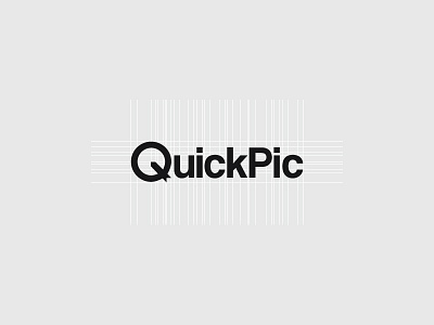 Quickpic Logo Design brand branding design identity logo logotype type typo typography