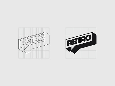 RETRO TM Logo Design