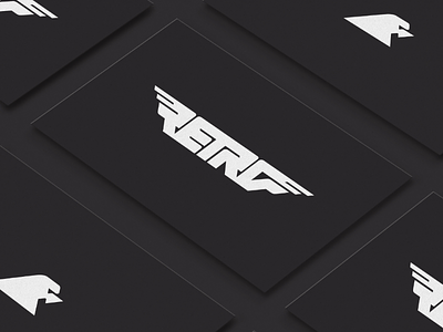 Retro Eagle logo design artwork || AK graphics design logo logodesign