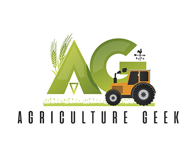 Agriculture Logo design farms field graphics logo tractor vector