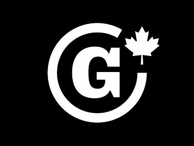 Garage Logotype brand canada garage logo poutine