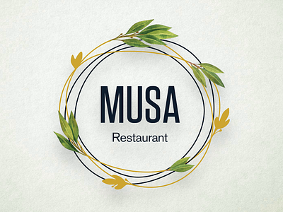 Musa Restaurant Logotype