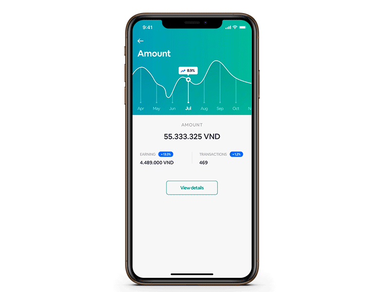 Payment analyst animation gif interaction ui ux ux ui ux animation viettel viettelpay