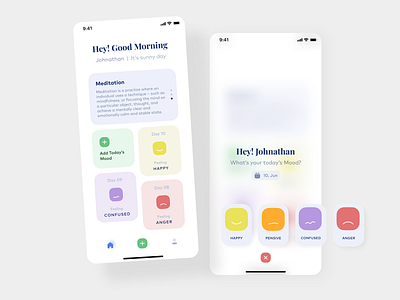 UI/UX Design for Mental Health App