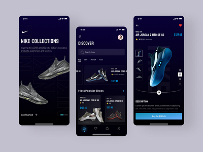 Shoes App Design