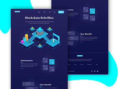 Crypto Website Landing page app appdesign blockchain crypto crypto currency crypto wallet design ecommerce illustration iphone logo marketing mockup typography ui ux