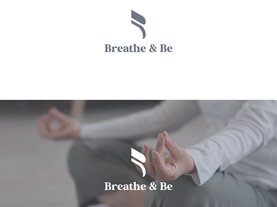 Breathe & Be brand identity branding design logo