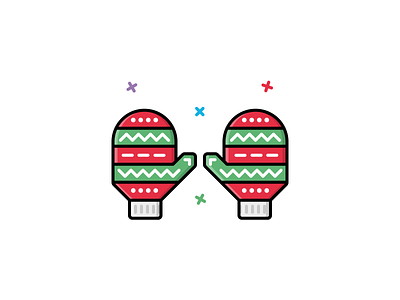 #21 Mittens icon app christmas icon icon design iconography illustration mitten mittens sport web winter