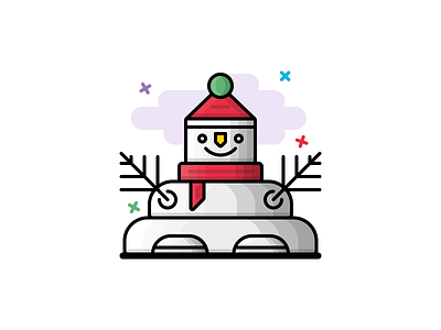 #31 Snowman icon app christmas holiday icon icon design iconography illustration snow snowman vector web web design winter