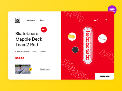 Union Skateboards - Web Design Page 2020 design ecommerce figma interface secondweek skate skateboarding transport ui union ux web