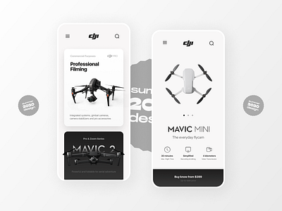 DJI Copters - App Design Concept