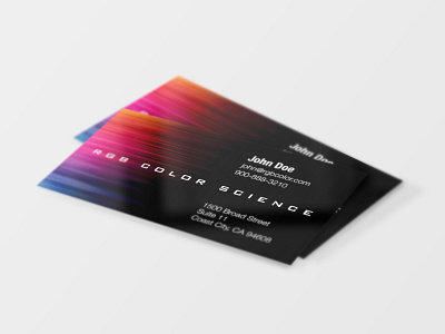 Business Card Design branding business card business card design design gradient graphic design graphic designer illustration photoshop print design