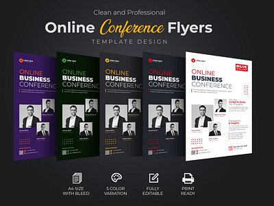 Online Business Conference Flyer