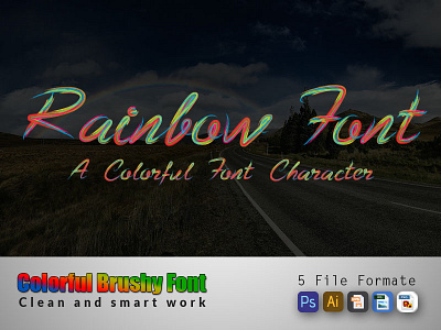 Rainbow Font