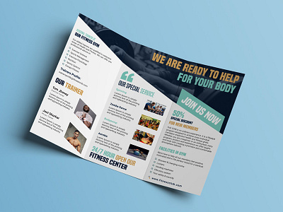 Gym Trifold Brochure