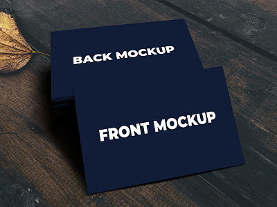 Realistic Business Card Mockups 03