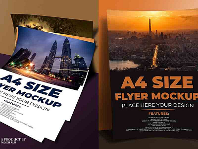 Flyer Mockup brochure creative design flyer mock up mockup mockups presentation product psd showcase template