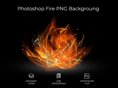 Fire PNG Backgroung abstract action art background brush colorful effect fire firework flame fog motion photoshop png smoke style
