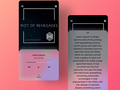 Music App - Daily Ui 009 dailyui designers designs graphicdesigner ui uidesign uiux uiuxdesigner uxdesigns